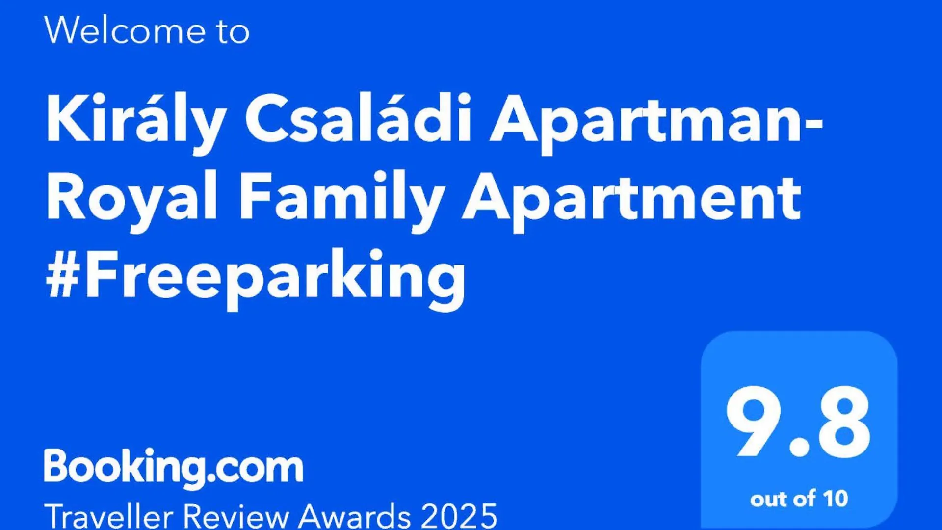 Kiraly Csaladi Apartman- Royal Family Apartment #Freegarage Budapest